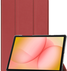 Nomfy Nomfy Samsung Galaxy Tab A11 Plus Hoes - Donkerrood