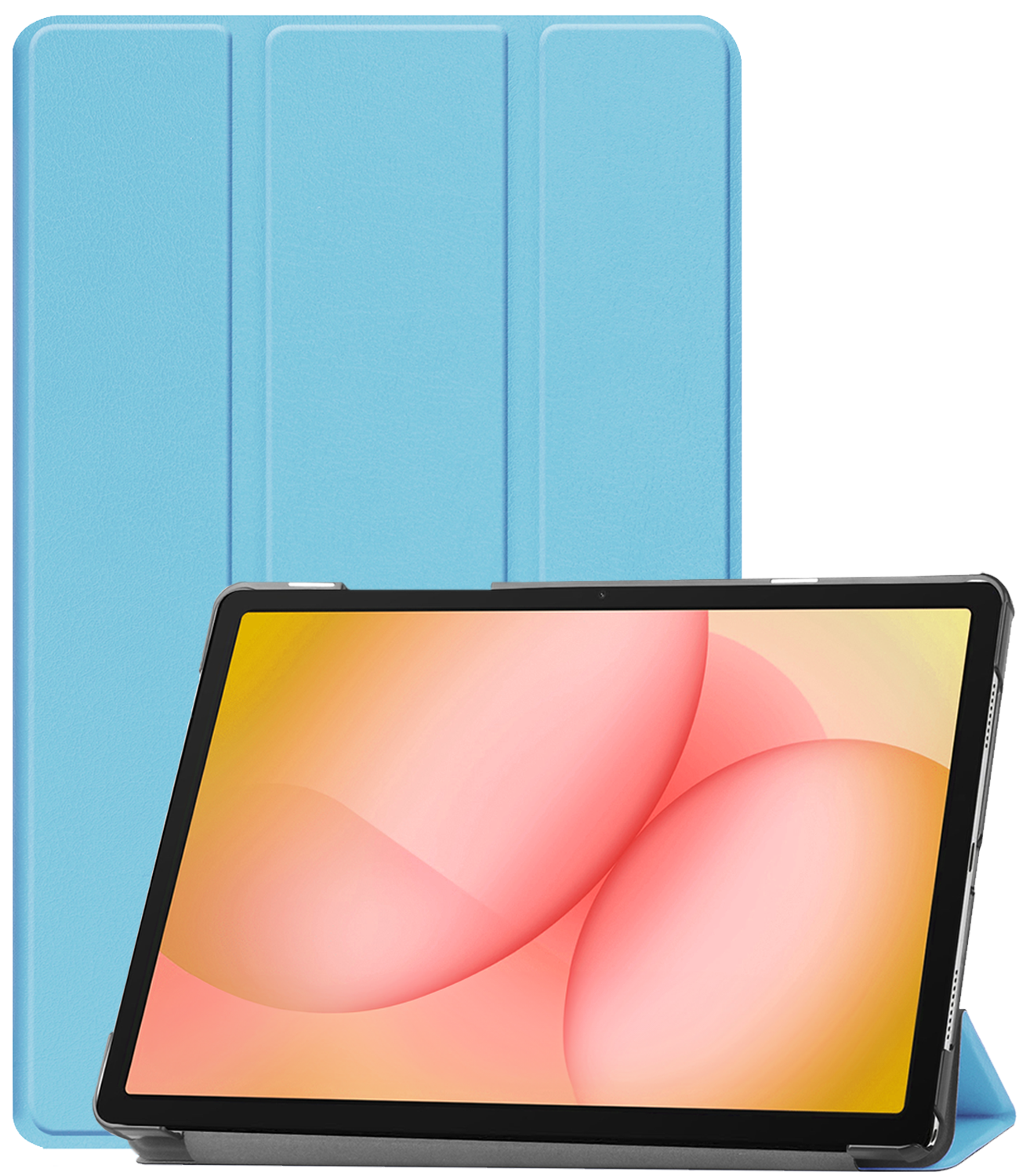 Nomfy Nomfy Samsung Galaxy Tab A11 Plus Hoes - Lichtblauw