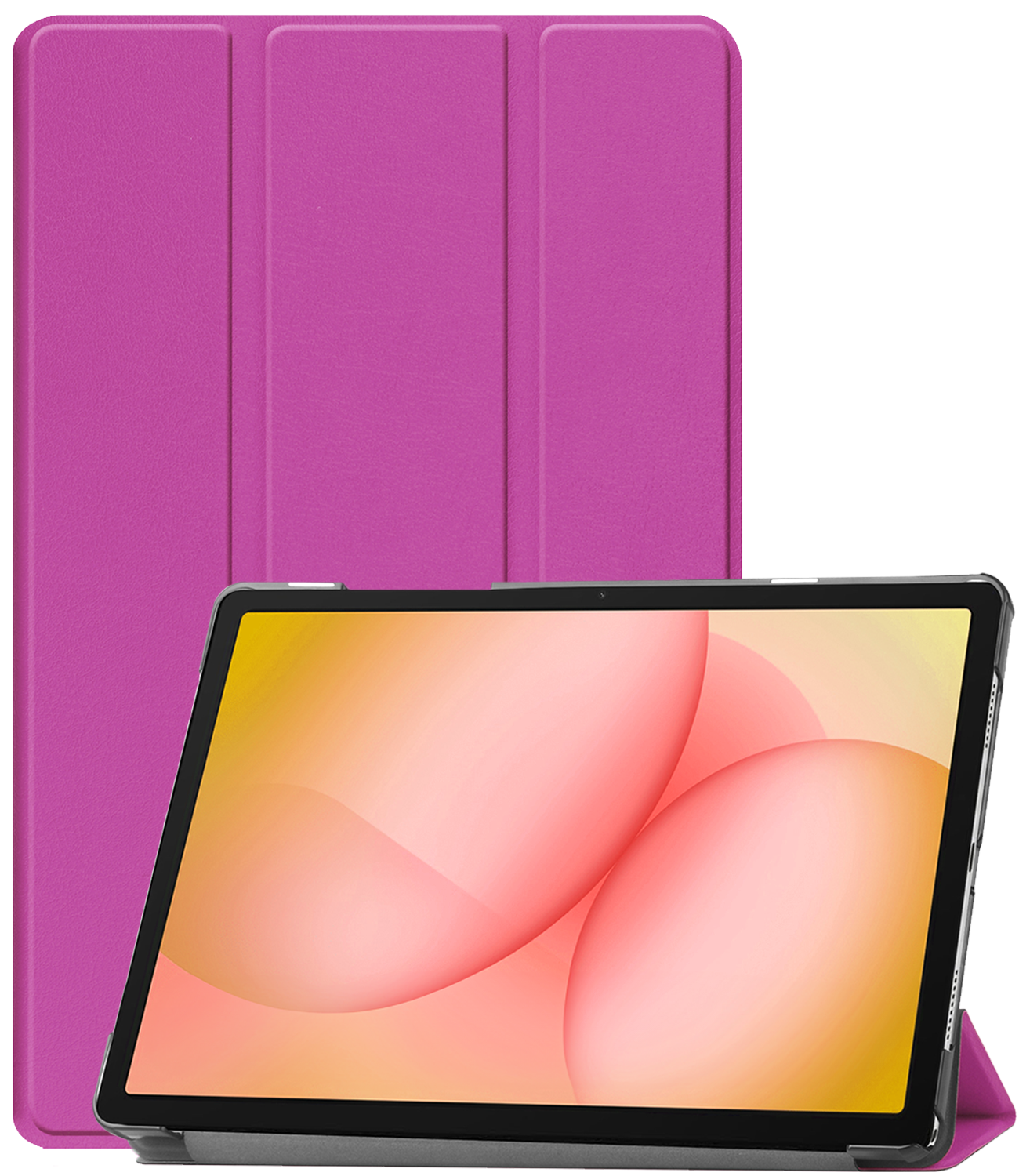 Nomfy Nomfy Samsung Galaxy Tab A11 Plus Hoes - Paars