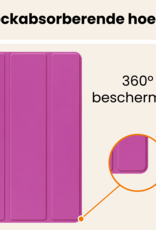 Nomfy Nomfy Samsung Galaxy Tab A11 Plus Hoes - Paars