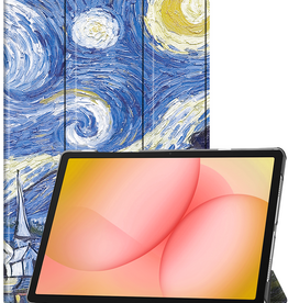 Nomfy Nomfy Samsung Galaxy Tab A11 Plus Hoes - Sterrenhemel