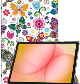 Nomfy Nomfy Samsung Galaxy Tab A11 Plus Hoes - Vlinders