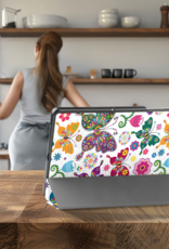 Nomfy Nomfy Samsung Galaxy Tab A11 Plus Hoes - Vlinders