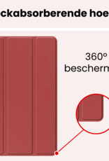 NoXx NoXx Samsung Galaxy Tab A11 Plus Hoes - Donkerrood