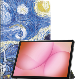 NoXx NoXx Samsung Galaxy Tab A11 Plus Hoes - Sterrenhemel