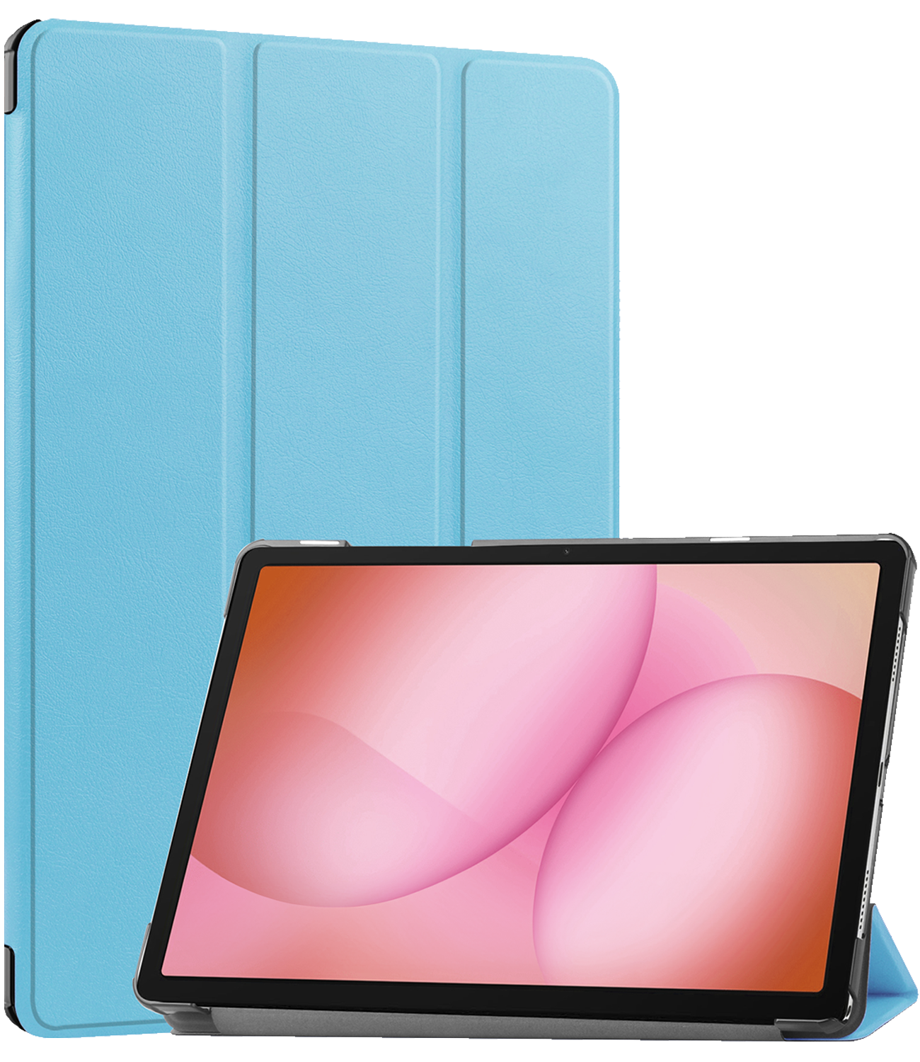 NoXx NoXx Samsung Galaxy Tab A11 Plus Hoes - Lichtblauw