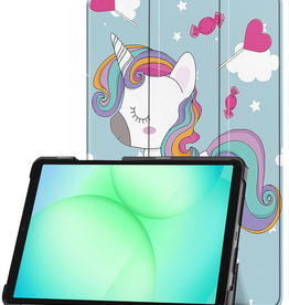 BASEY. BASEY. Samsung Galaxy Tab A9 Plus / A11 Plus Hoes - Eenhoorn