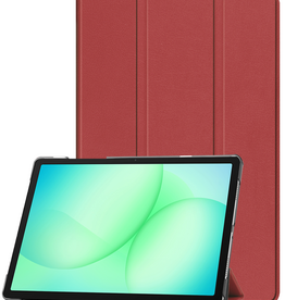 BASEY. BASEY. Samsung Galaxy Tab A9 Plus / A11 Plus Hoes - Donkerrood