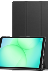 BASEY. Hoesje Geschikt voor Samsung Galaxy Tab A9 Plus Hoes Case Tablet Hoesje Tri-fold - Hoes Geschikt voor Samsung Tab A9 Plus Hoesje Hard Cover Bookcase Hoes - Zwart