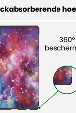 BASEY. Hoesje Geschikt voor Samsung Galaxy Tab A9 Plus Hoes Case Tablet Hoesje Tri-fold Met Screenprotector - Hoes Geschikt voor Samsung Tab A9 Plus Hoesje Hard Cover Bookcase Hoes - Galaxy