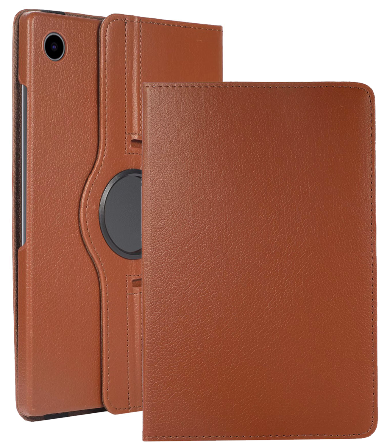 BASEY. BASEY. Samsung Galaxy Tab A9 Plus 2023 Hoes Draaibaar - Bruin