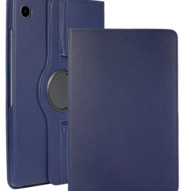 BASEY. BASEY. Samsung Galaxy Tab A9 Plus / A11 Plus Hoes Draaibaar - Donkerblauw
