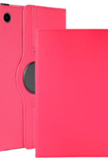 BASEY. BASEY. Samsung Galaxy Tab A9 Plus 2023 Hoes Draaibaar - Donkerroze