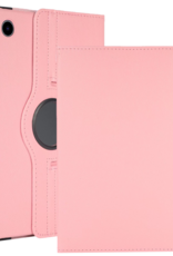 BASEY. BASEY. Samsung Galaxy Tab A9 Plus 2023 Hoes Draaibaar - Lichtroze
