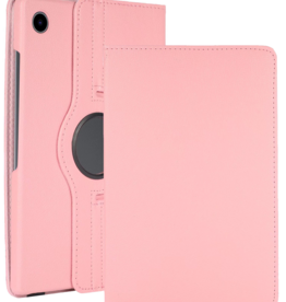 BASEY. BASEY. Samsung Galaxy Tab A9 Plus / A11 Plus Hoes Draaibaar - Lichtroze