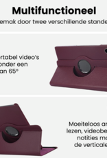 BASEY. BASEY. Samsung Galaxy Tab A9 Plus 2023 Hoes Draaibaar - Paars