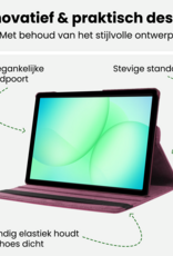 BASEY. BASEY. Samsung Galaxy Tab A9 Plus 2023 Hoes Draaibaar - Paars