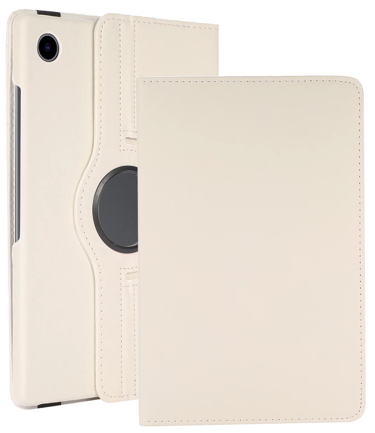 BASEY. BASEY. Samsung Galaxy Tab A9 Plus 2023 Hoes Draaibaar - Wit