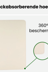 BASEY. BASEY. Samsung Galaxy Tab A9 Plus 2023 Hoes Draaibaar - Wit