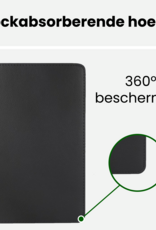 BASEY. BASEY. Samsung Galaxy Tab A9 Plus 2023 Hoes Draaibaar - Zwart