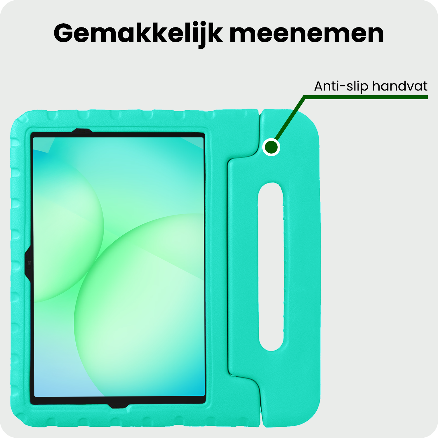 BASEY. BASEY. Samsung Galaxy Tab A9 Plus Kinderhoes - Turquoise