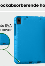 BASEY. Hoesje Geschikt voor Samsung Galaxy Tab A9 Plus Hoesje Kinder Hoes Shockproof Kinderhoes Met Screenprotector - Kindvriendelijk Hoesje Geschikt voor Samsung Tab A9 Plus Hoes Kids Case - Blauw
