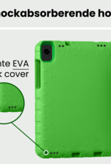 BASEY. Hoesje Geschikt voor Samsung Galaxy Tab A9 Plus Hoesje Kinder Hoes Shockproof Kinderhoes Met Screenprotector - Kindvriendelijk Hoesje Geschikt voor Samsung Tab A9 Plus Hoes Kids Case - Groen
