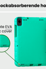 BASEY. BASEY. Samsung Galaxy Tab A9 Plus Kinderhoes Met 2x Screenprotector - Turquoise