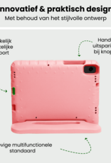 BASEY. BASEY. Samsung Galaxy Tab A9 Plus Kinderhoes Met 2x Screenprotector - Zalm