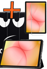 Nomfy Nomfy Samsung Galaxy Tab A11 Plus Hoes Met Screenprotector - Don't touch me