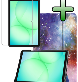 BASEY. BASEY. Samsung Galaxy Tab A9 Plus / A11 Plus Hoes Met Screenprotector - Galaxy