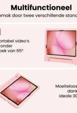 NoXx NoXx Samsung Galaxy Tab A11 Plus Kinderhoes Met Screenprotector - Zalm