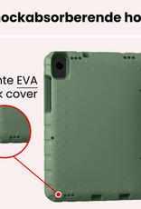 NoXx NoXx Samsung Galaxy Tab A11 Plus Kinderhoes Met 2x Screenprotector - Donkergroen