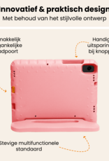 Nomfy Nomfy Samsung Galaxy Tab A11 Plus Kinderhoes Met Screenprotector - Zalm