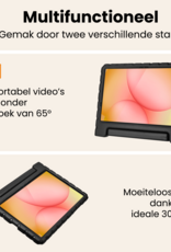 Nomfy Nomfy Samsung Galaxy Tab A11 Plus Kinderhoes Met Screenprotector - Zwart