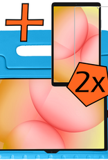 Nomfy Nomfy Samsung Galaxy Tab A11 Plus Kinderhoes Met 2x Screenprotector - Blauw