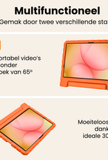Nomfy Nomfy Samsung Galaxy Tab A11 Plus Kinderhoes Met 2x Screenprotector - Oranje
