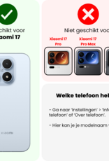 NoXx NoXx Xiaomi 17 Screenprotector - 3 PACK