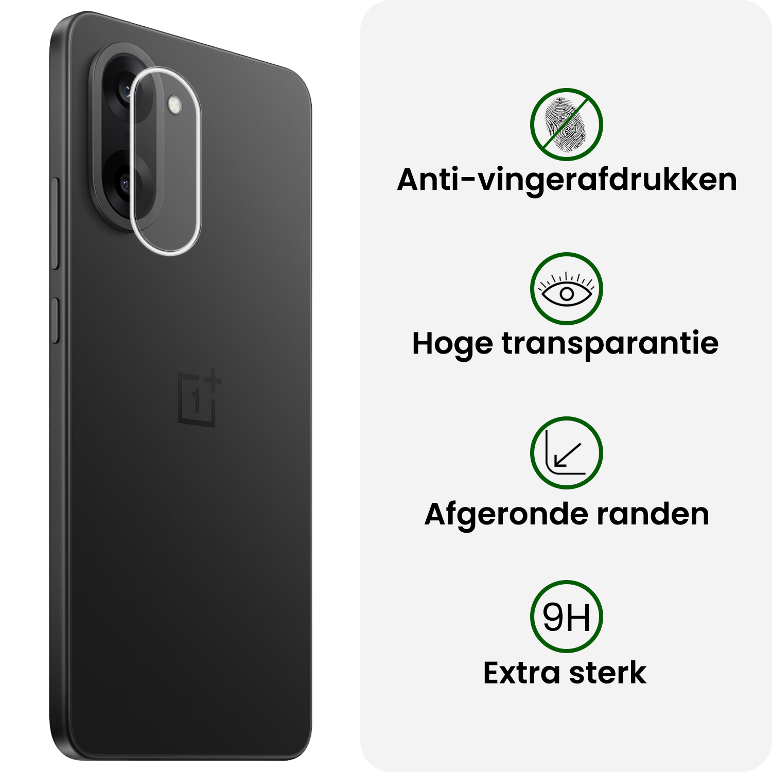 BASEY. BASEY. OnePlus Nord CE 5 Camera Screenprotector - 3 PACK
