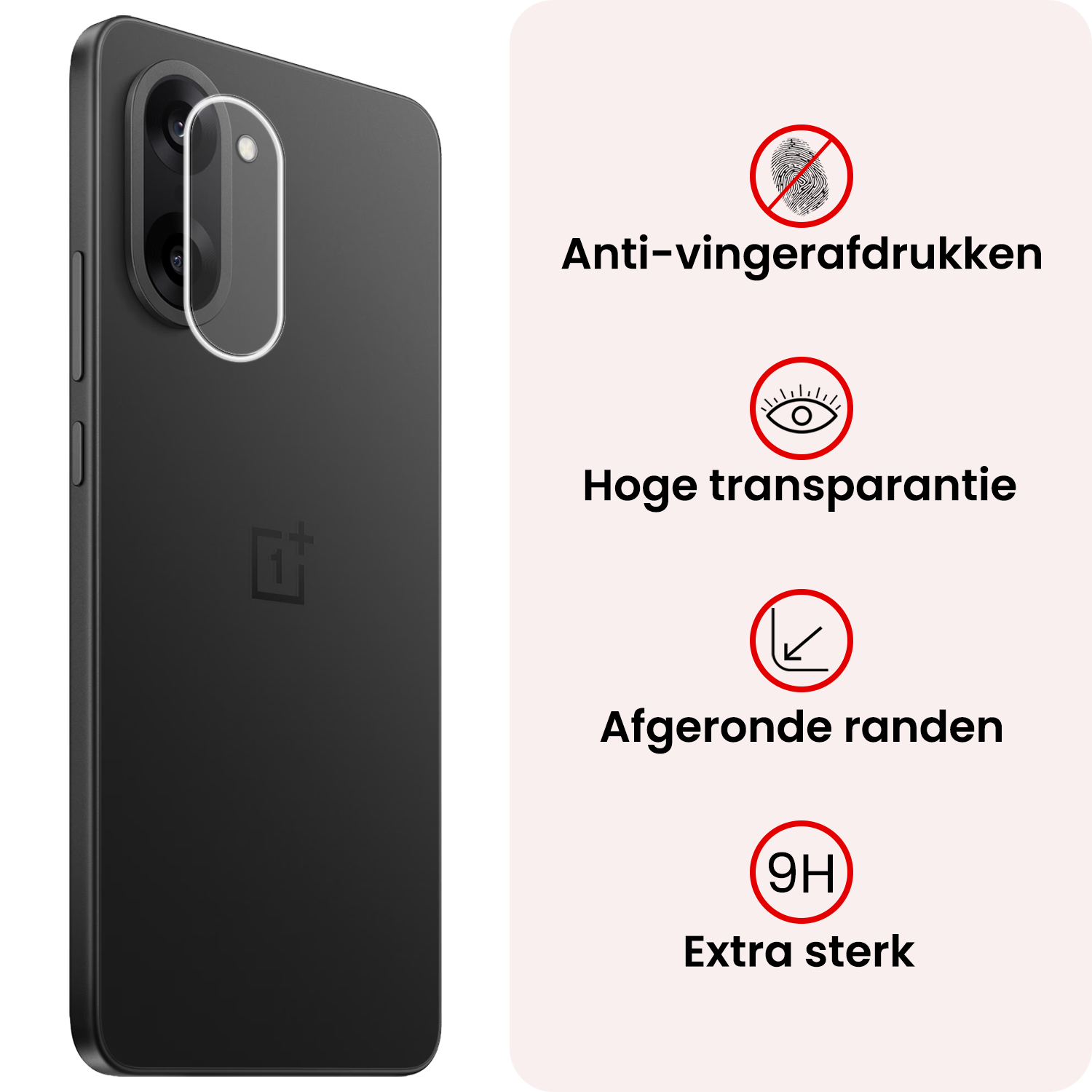 NoXx NoXx OnePlus Nord CE 5 Camera Screenprotector - 3 PACK