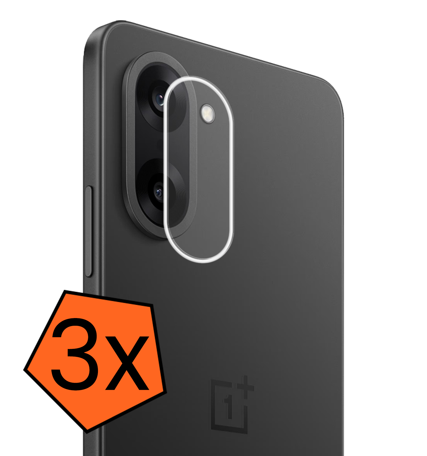 Nomfy Nomfy OnePlus Nord CE 5 Camera Screenprotector - 3 PACK