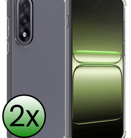 BASEY. BASEY. OnePlus Nord 5 Hoesje Shockproof - Transparant - 2 PACK