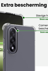 BASEY. BASEY. OnePlus Nord 5 Hoesje Shockproof - Transparant - 2 PACK