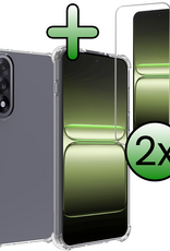 BASEY. BASEY. OnePlus Nord 5 Hoesje Shockproof Met 2x Screenprotector