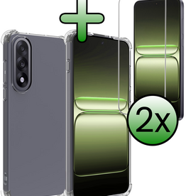 BASEY. BASEY. OnePlus Nord 5 Hoesje Shockproof Met 2x Screenprotector
