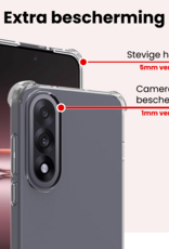 NoXx NoXx OnePlus Nord 5 Hoesje Shockproof - Transparant