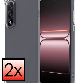NoXx NoXx OnePlus Nord 5 Hoesje Shockproof - Transparant - 2 PACK