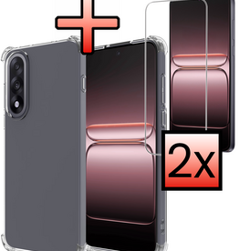 NoXx NoXx OnePlus Nord 5 Hoesje Shockproof Met 2x Screenprotector