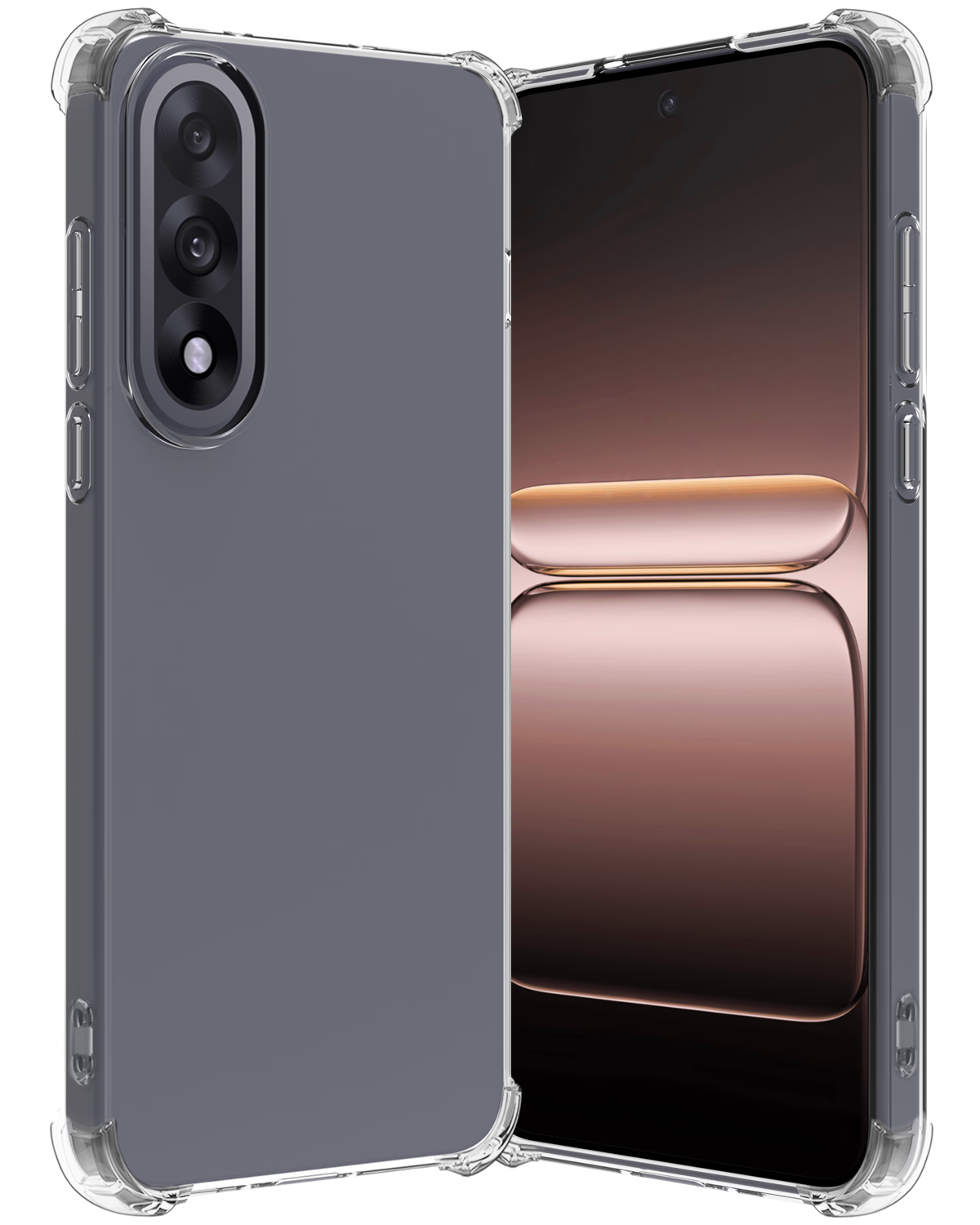 Nomfy Nomfy OnePlus Nord 5 Hoesje Shockproof - Transparant