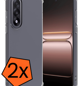 Nomfy Nomfy OnePlus Nord 5 Hoesje Shockproof - Transparant - 2 PACK